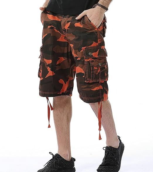 Camouflage Cargo Shorts image 5